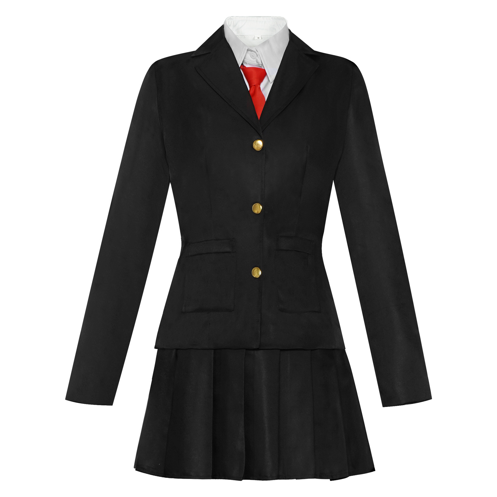 Anime Cosplay Kakegurui - Tomie Kawakami COS Zestaw Mundurek szkolny