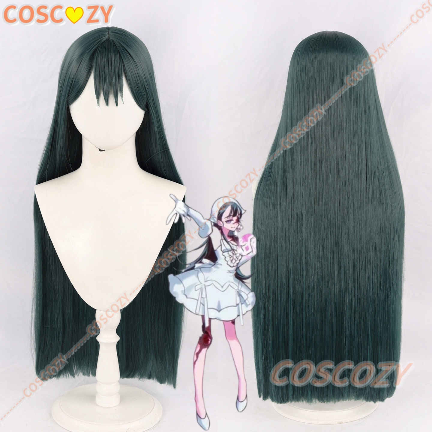 Anime Cosplay Dance - Peruka do cosplayu Zombie Stage Sua