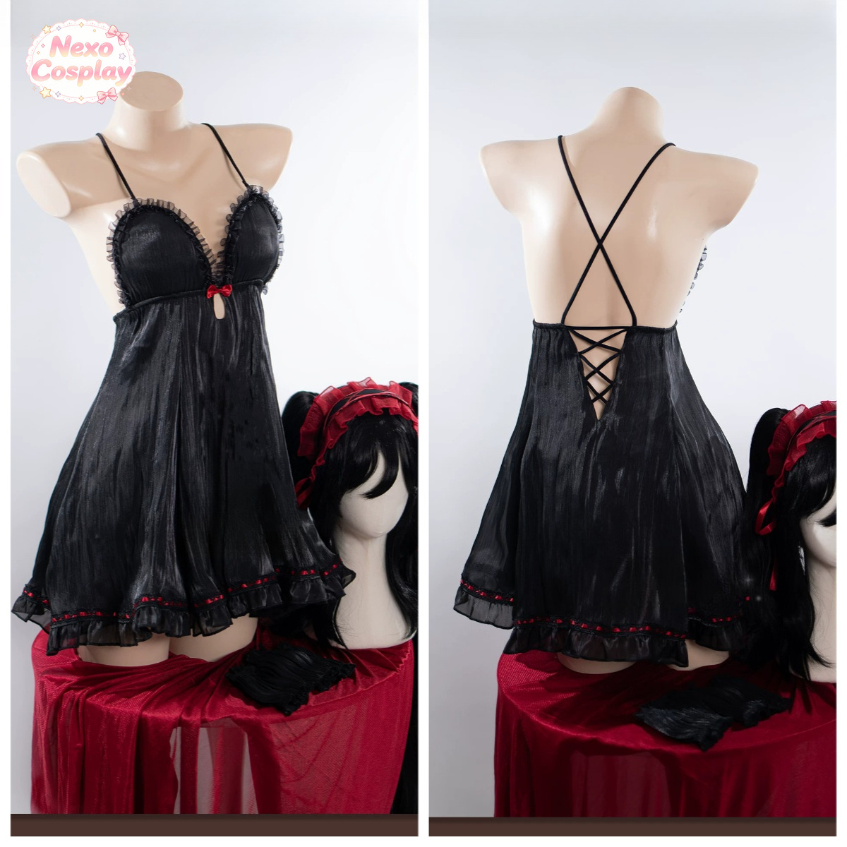 Anime Cosplay Live - Date A Live Tokisaki Kurumi Strój