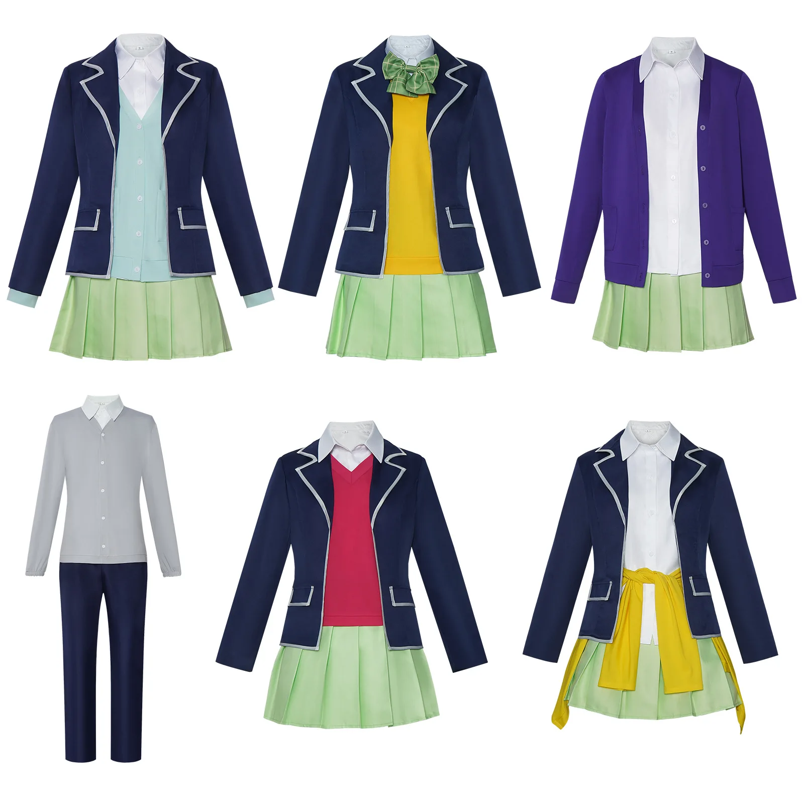 Quintuplets Anime Cosplay - Stroje cosplay do odgrywania ról, inspirowane