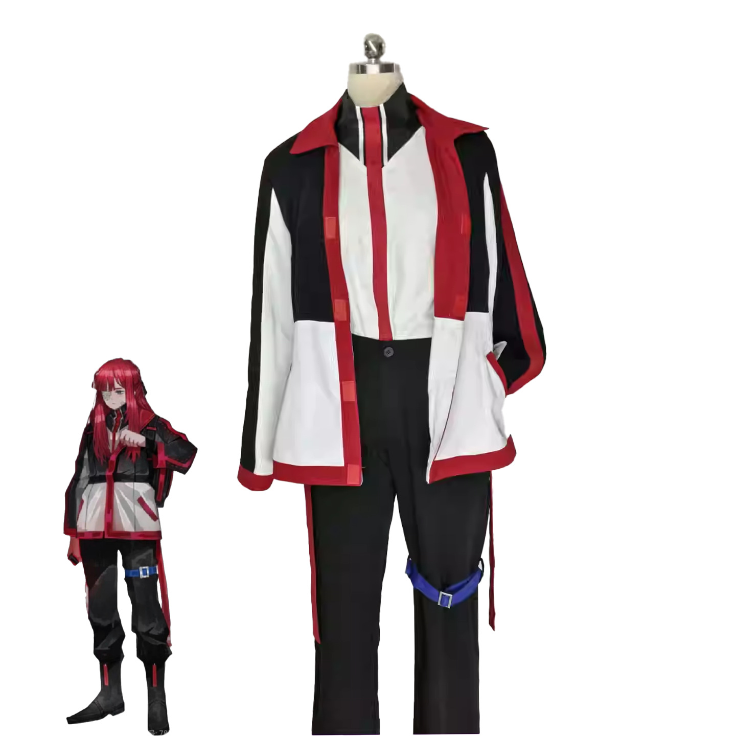 Anime Cosplay Girlfriend - Kostium Cosplay Yuri z gry Limbus