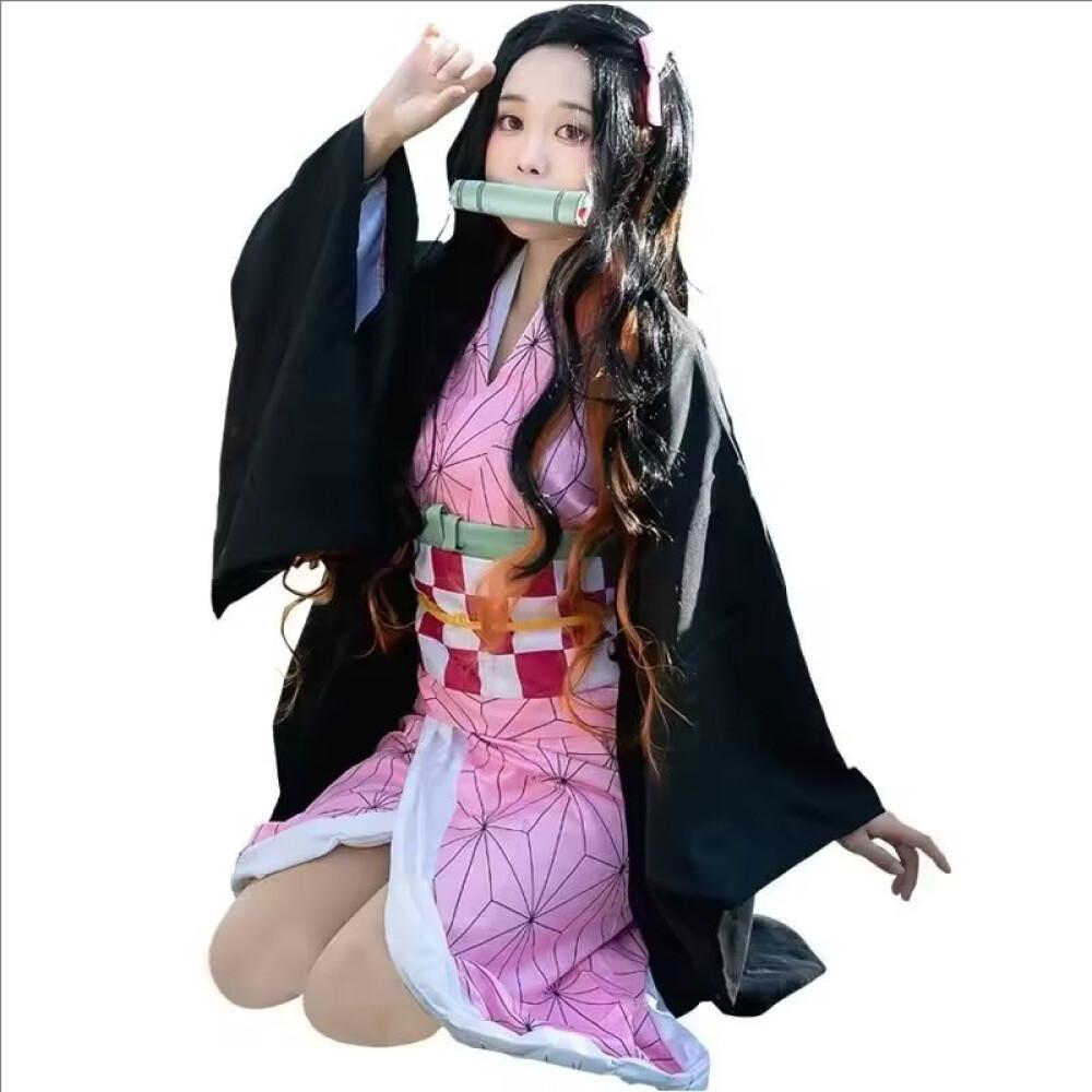 Kids Cosplay Anime - Kostium Cosplay Anime Demon Slayer Kimetsu