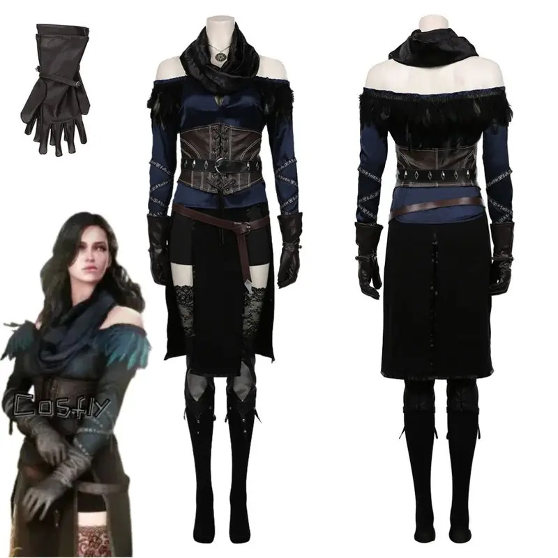 Anime Cosplay Girlfriend - Yennefer Cosplay Fantazja Kostium Przebranie dla