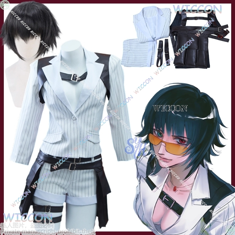Anime Cosplay Girlfriend - Kostium Anime Punk Sexy Dekolt V