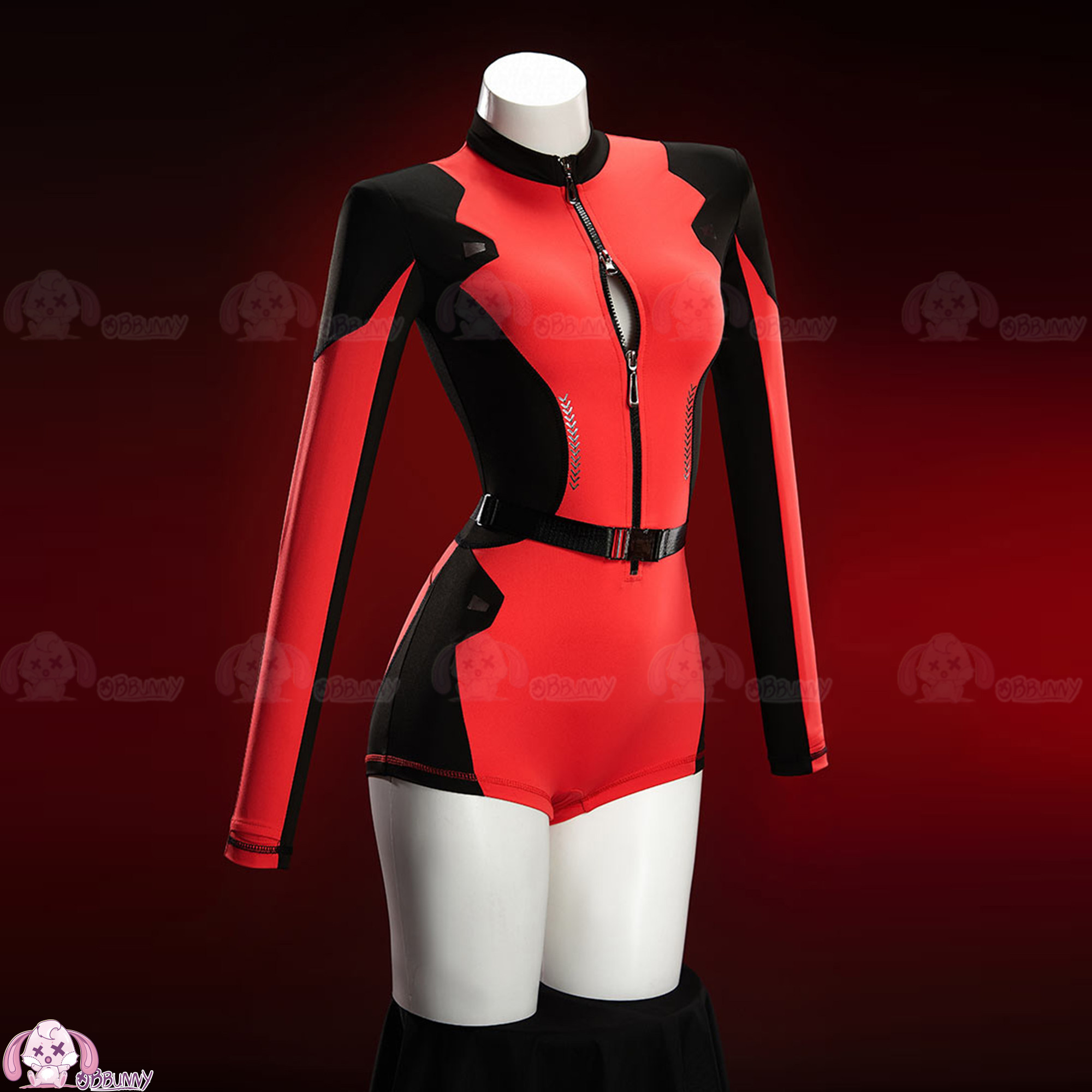 Anime Cosplay Jumpsuit - Kostium Cosplay DeadPooing, strój na Halloween,