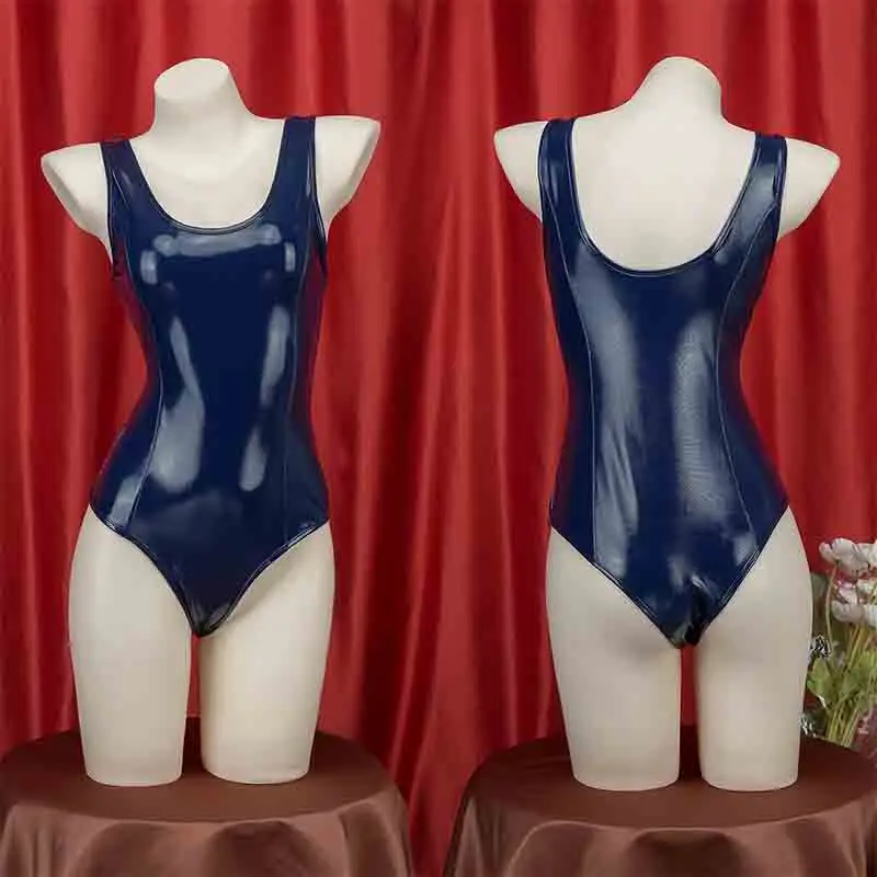 Japoński granatowy strój kąpie – Anime Cosplay Bikini recenzja i cena