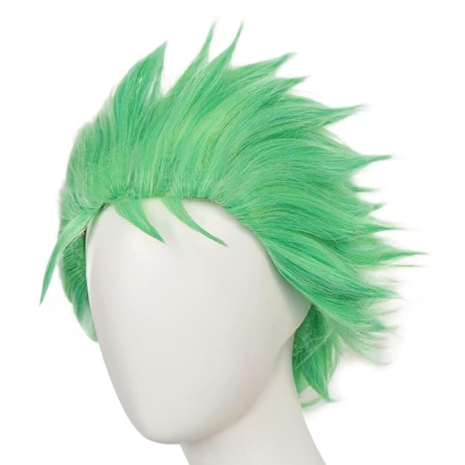 Krótkie zielone peruki dla męż – Cosplay Anime Zoro recenzja i cena