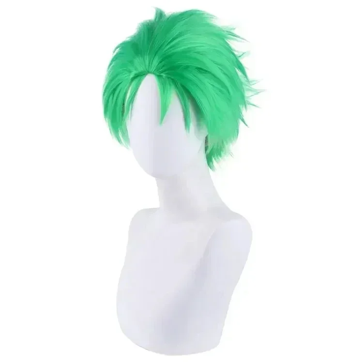 Anime zaczesana zielona peruka – Cosplay Anime Zoro recenzja i cena