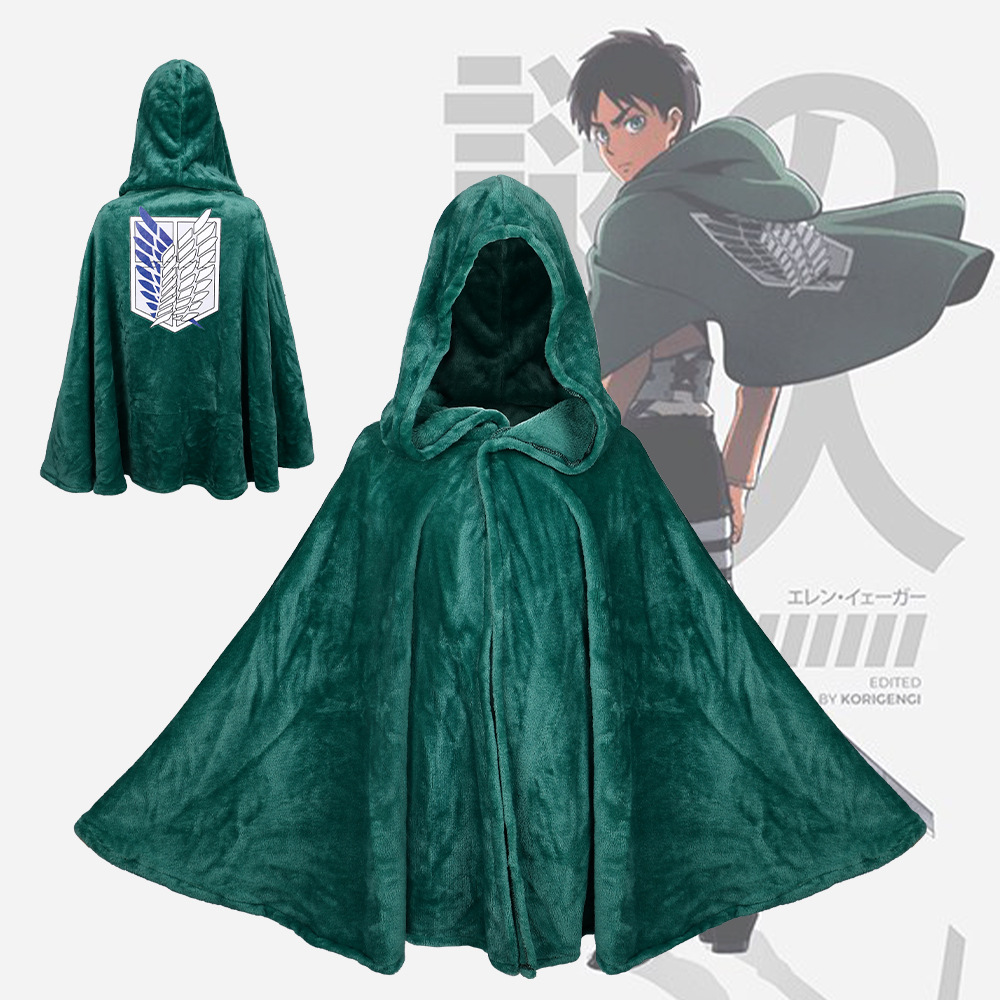Anime Atak Tytanów Zielony Pła – Attack Titan Cloak recenzja i cena
