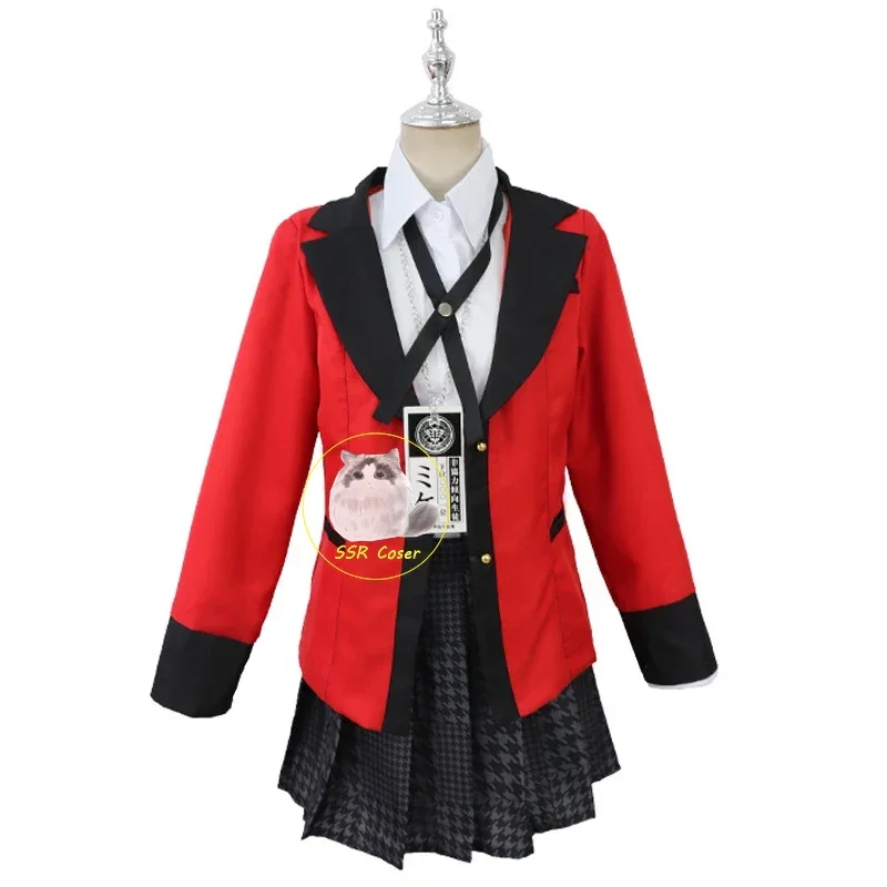 Anime Jabami Yumeko przebranie – Anime Cosplay Kakegurui recenzja i cena