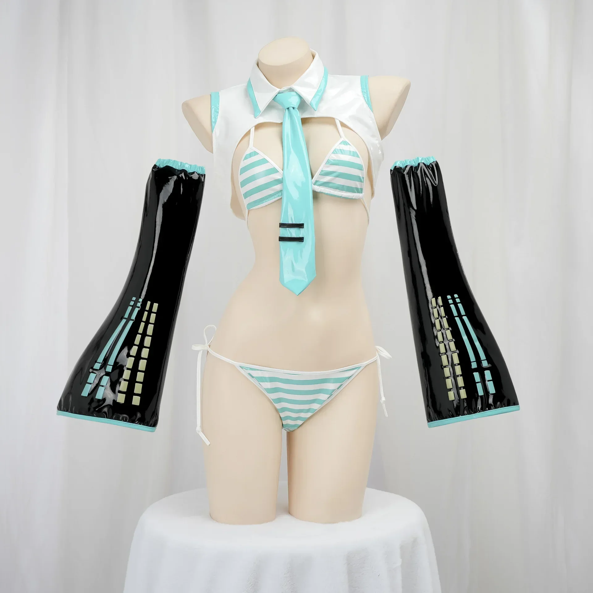 Anime Miku Cosplay Kostium Mik – Anime Cosplay Bikini recenzja i cena