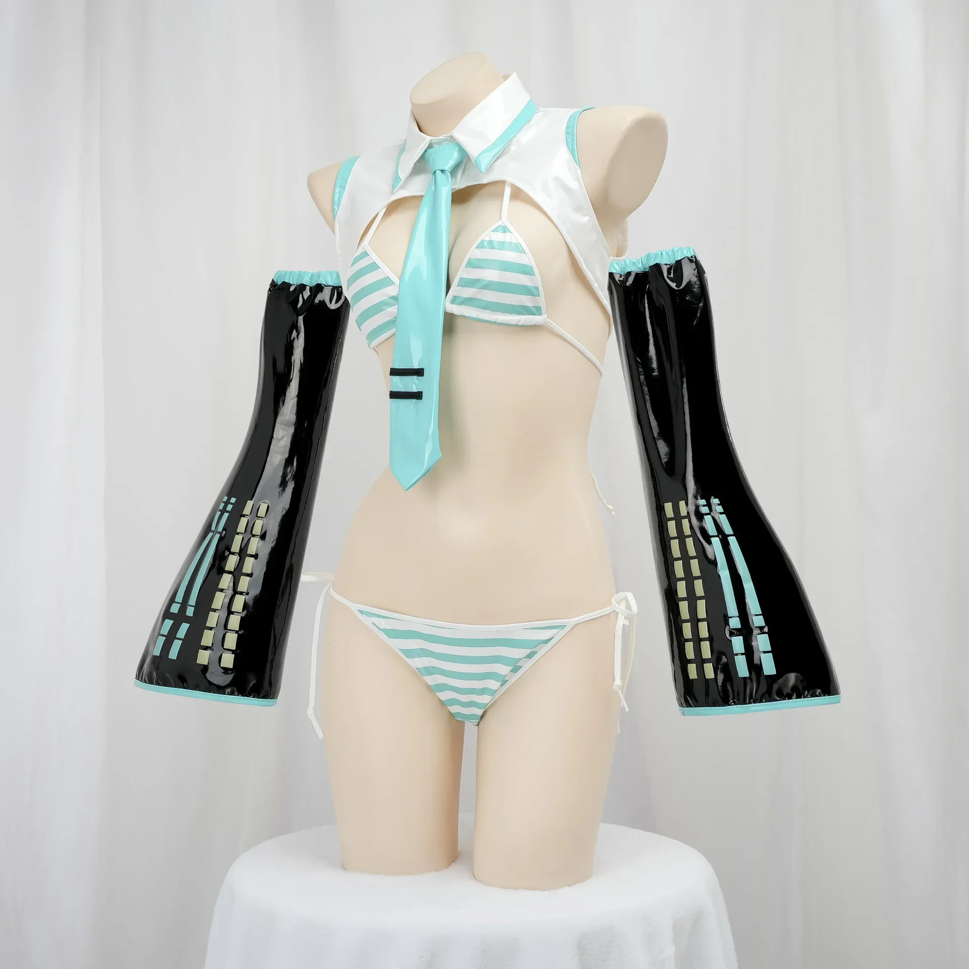 Anime Miku Cosplay Kostium Mik – Anime Cosplay Bikini recenzja i cena
