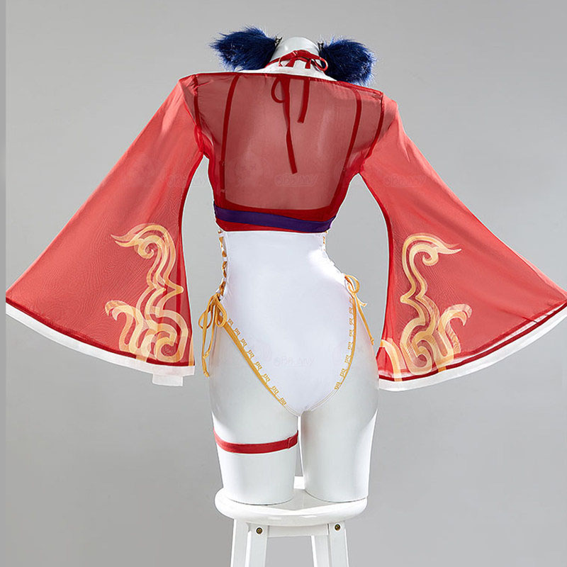 Kostium cosplay Ahri w stroju  – Anime Cosplay Bikini recenzja i cena