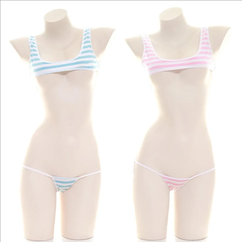 Damski Słodki Anime Gra Trójką – Anime Cosplay Bikini recenzja i cena