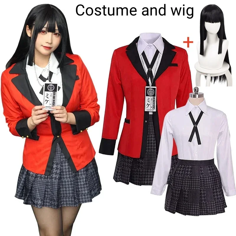 Kostium cosplay Jabami Yumeko  – Anime Cosplay Kakegurui recenzja i cena