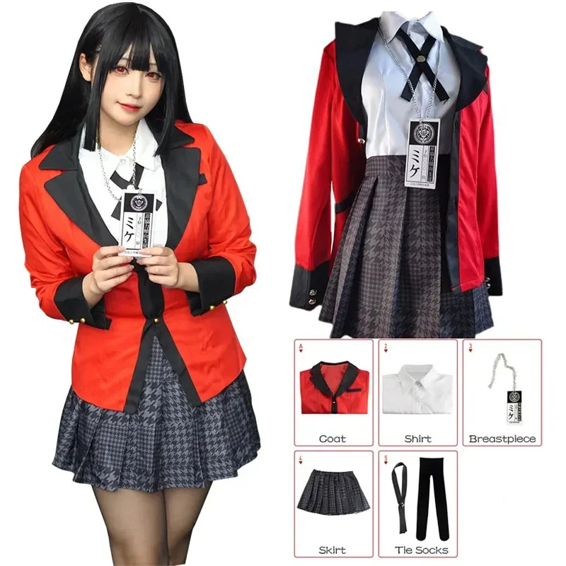 Kostium cosplay Jabami Yumeko  – Anime Cosplay Kakegurui recenzja i cena