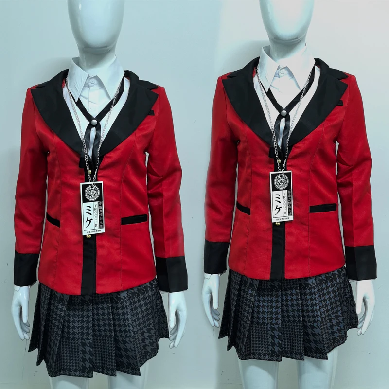 Kostium cosplay Jabami Yumeko  – Anime Cosplay Kakegurui recenzja i cena