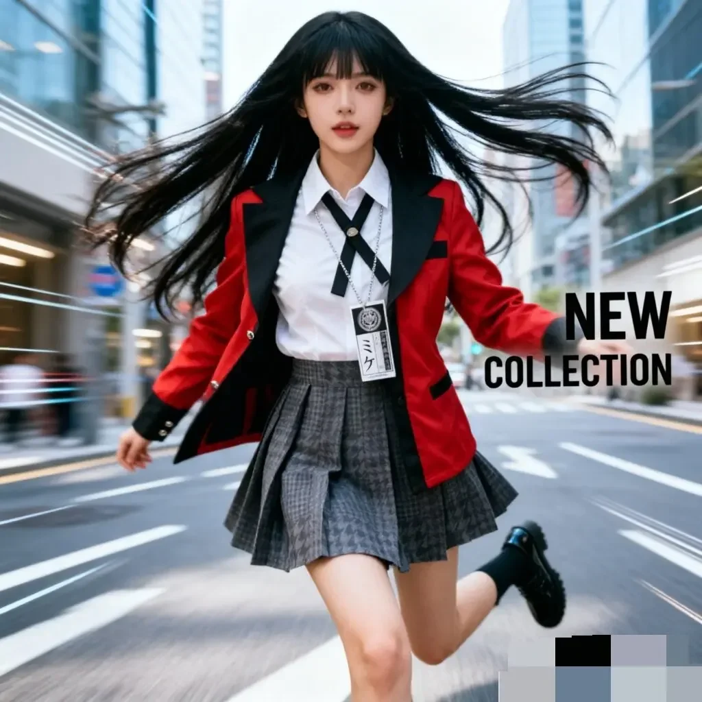 Kostium Cosplay Anime Kakeguru – Anime Cosplay Kakegurui recenzja i cena