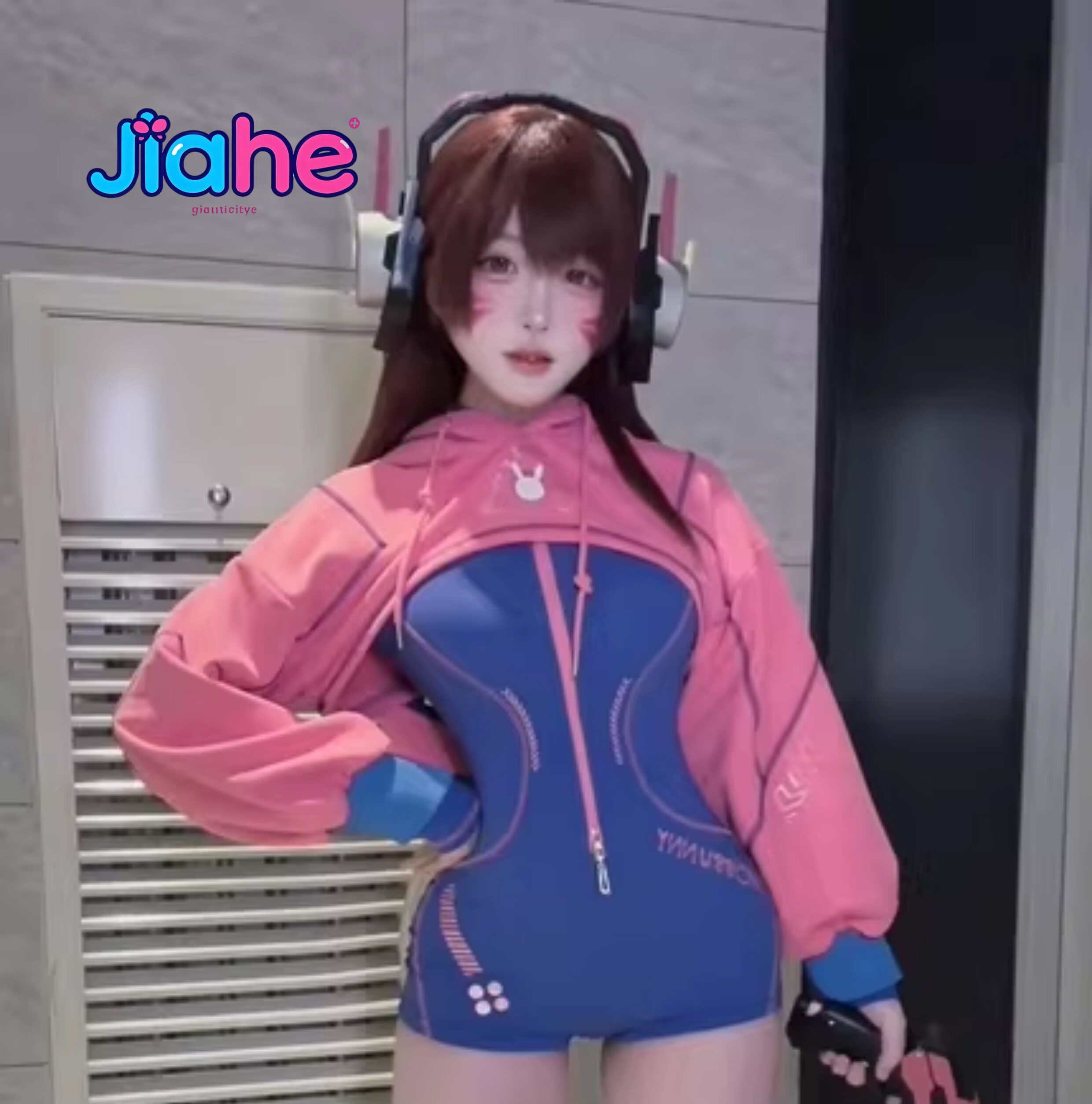 Kostium cosplay D.Va z Overwat – Anime Cosplay Jumpsuit recenzja i cena