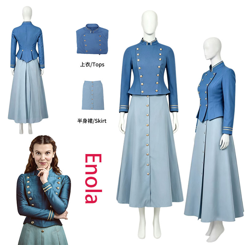 Kostium cosplay Enola z filmu  – Anime Cosplay Female recenzja i cena