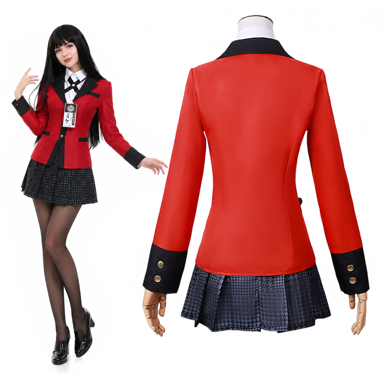 Kostium cosplay Yumeko Jabami, – Anime Cosplay Kakegurui recenzja i cena
