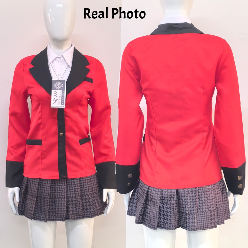 Kostium cosplay Yumeko Jabami, – Anime Cosplay Kakegurui recenzja i cena