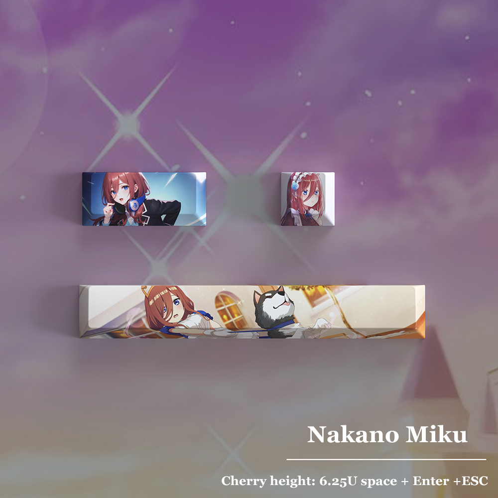Klawisze PBT z motywem Quintes – Quintuplets Anime Cosplay recenzja i cena