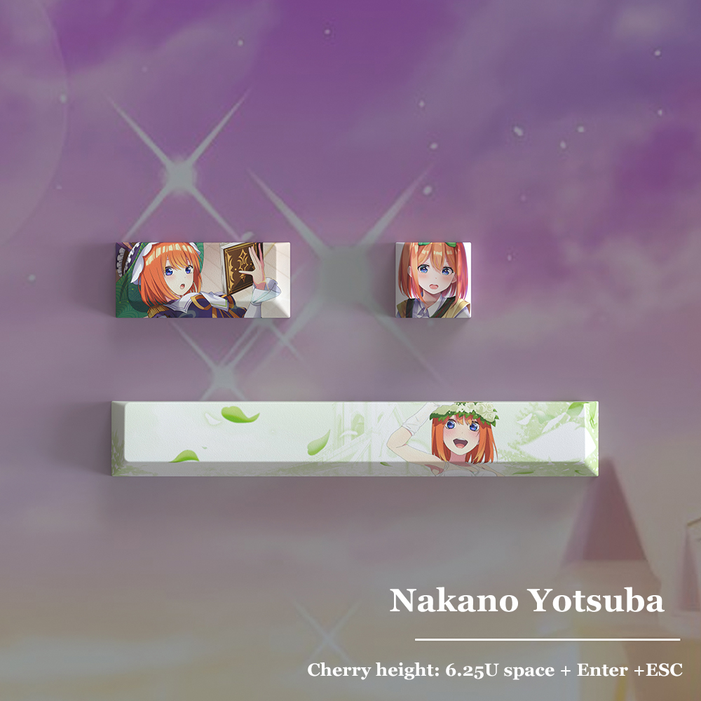 Klawisze PBT z motywem Quintes – Quintuplets Anime Cosplay recenzja i cena