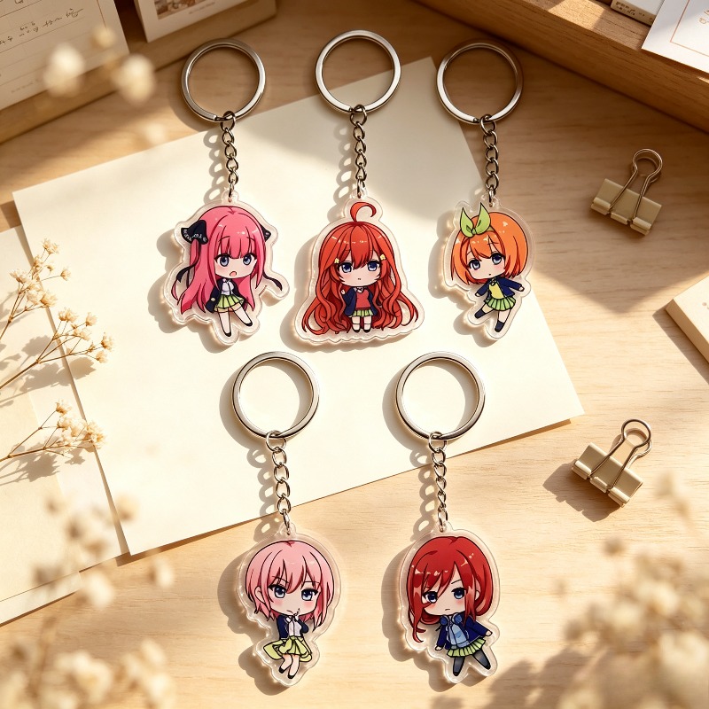 5 szt. Modne breloczki anime „ – Quintuplets Anime Cosplay recenzja i cena