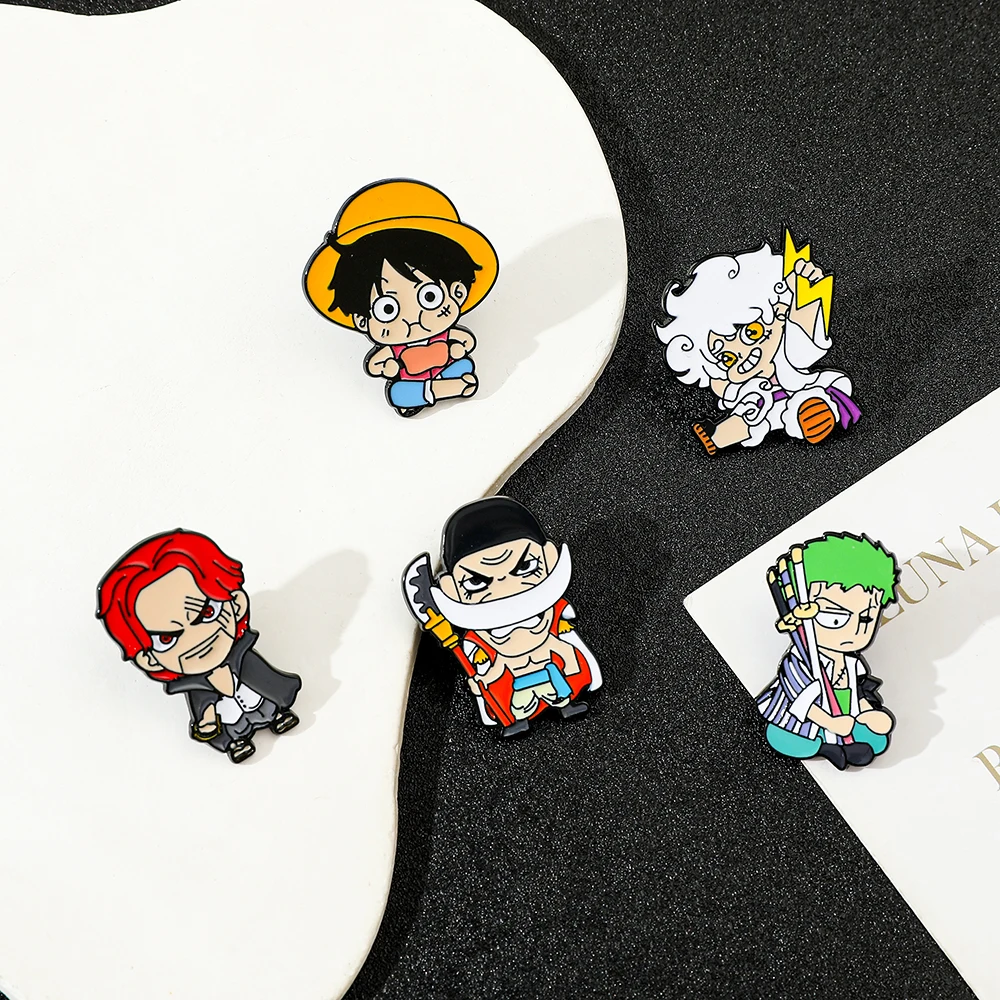 5 szt. Broszka z motywem posta – Cosplay Anime Zoro recenzja i cena
