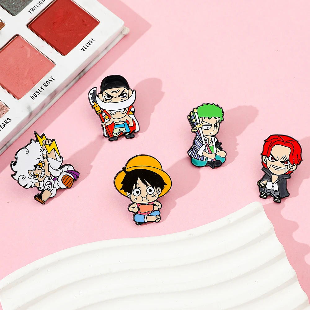 5 szt. Broszka z motywem posta – Cosplay Anime Zoro recenzja i cena