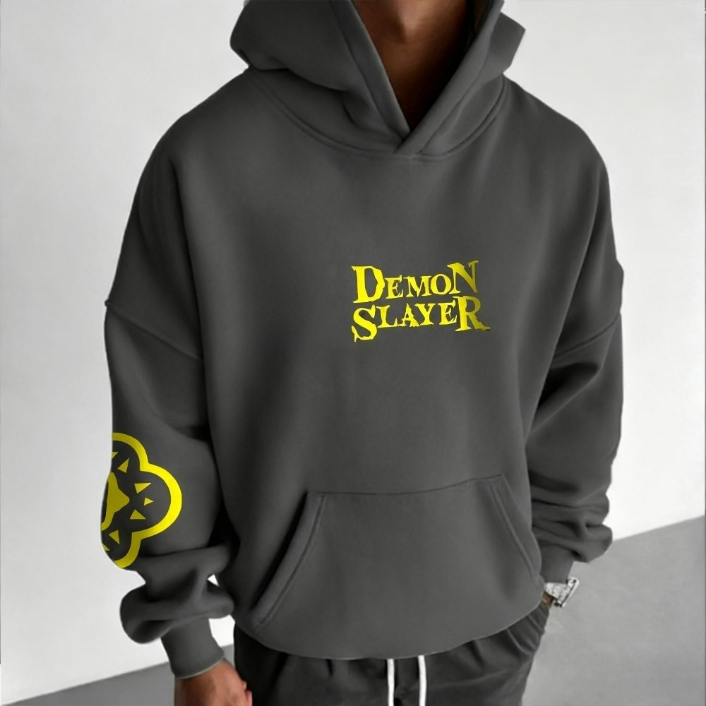 Męska bluza z kapturem Demon S – Cosplay Anime Zenitsu recenzja i cena