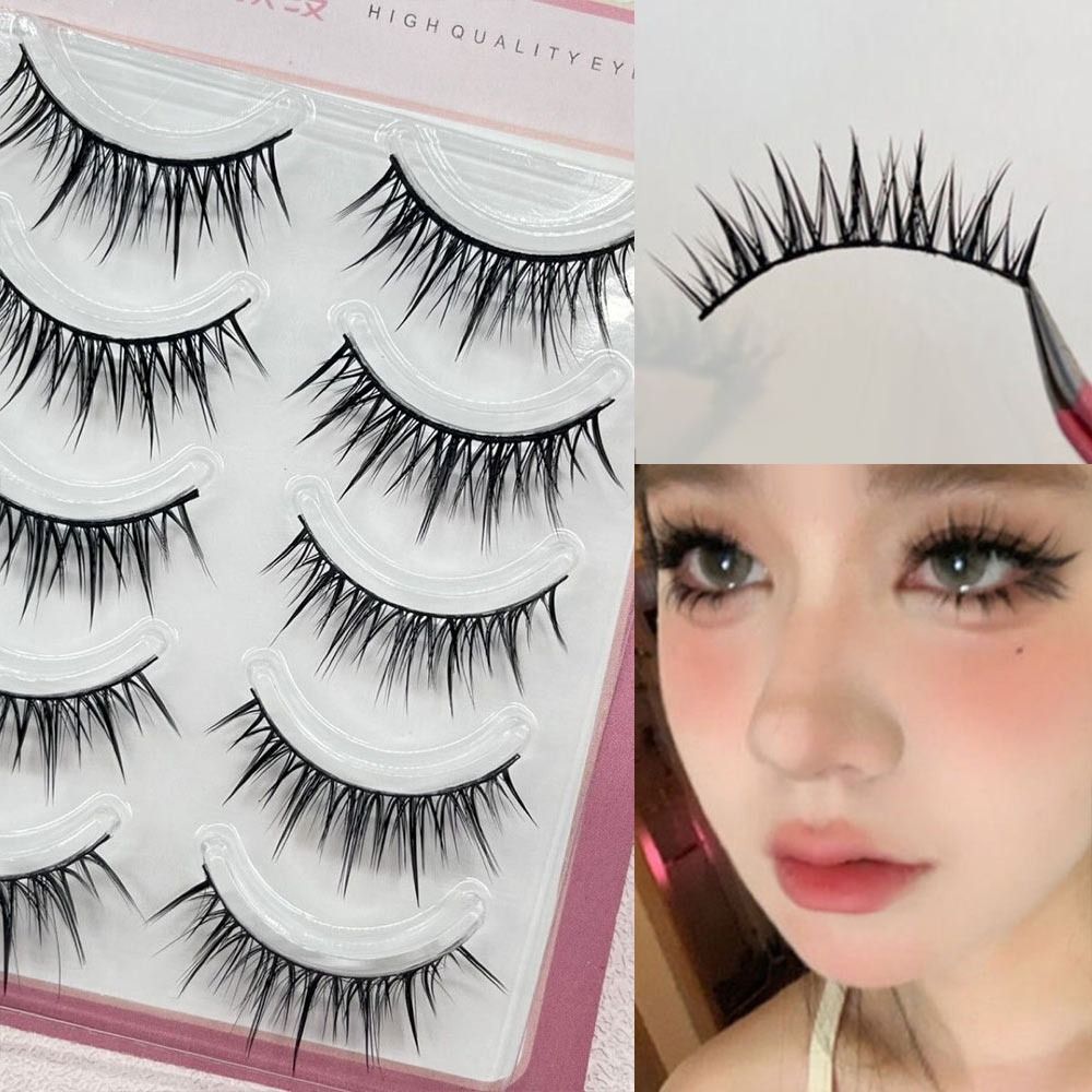 Zestaw 5 par japońskich sztucz – Anime Cosplay Lashes recenzja i cena