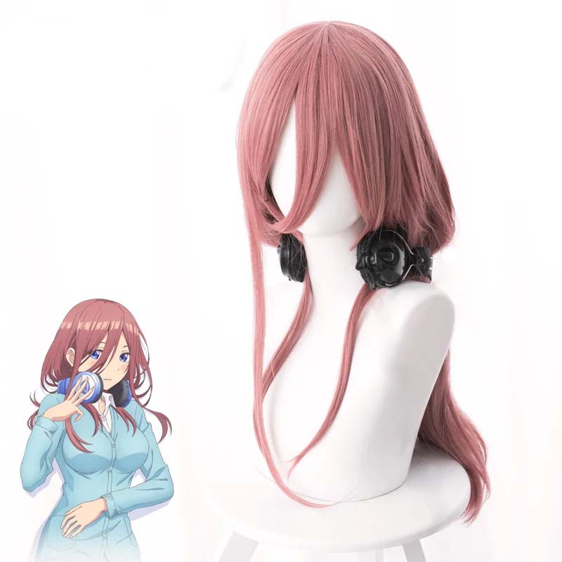 Ciemnoróżowa peruka cosplay an – Quintuplets Anime Cosplay recenzja i cena